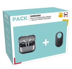 Ecouteurs Samsung PACK GALAXY BUDS3 PRO ARGENT + SMARTTAG2