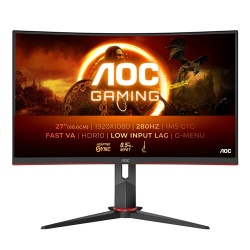Ecran PC Aoc C27G2Z3 27" incurve - FHD - VA - 280Hz - 0,5ms - HDR10 - Ajustable en hauteur - FreeSync Premium
