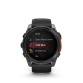 Montre connectée Garmin fenix 8 AMOLED 51mm Acier Gray avec bracelet noir