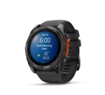 Montre connectée Garmin fenix 8 AMOLED 51mm Acier Gray avec bracelet noir