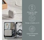 Rasoir électrique Panasonic ES-PV6B-W803 ultra-compact 5 lames et moteur lineaire - blanc