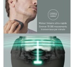 Rasoir électrique Panasonic ES-PV3B-K803 Rasoir ultra-compact 5 lames et moteur lineaire NOIR