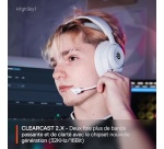 Casque PC Steelseries Micro casque sans fil Arctis Nova 5 Blanc