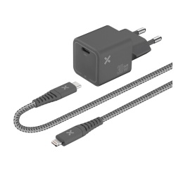 Chargeur pour téléphone mobile Wefix Pro Chargeur secteur GaN 30W + cable Lightning 1.2 metres