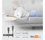 Chargeur pour téléphone mobile Wefix Pro Chargeur secteur GaN 30W + cable Lightning 1.2 metres