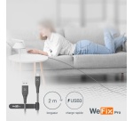 Câble téléphone portable Wefix Pro CABLE RENFORCE USB-A / C USB 3 2 METRES