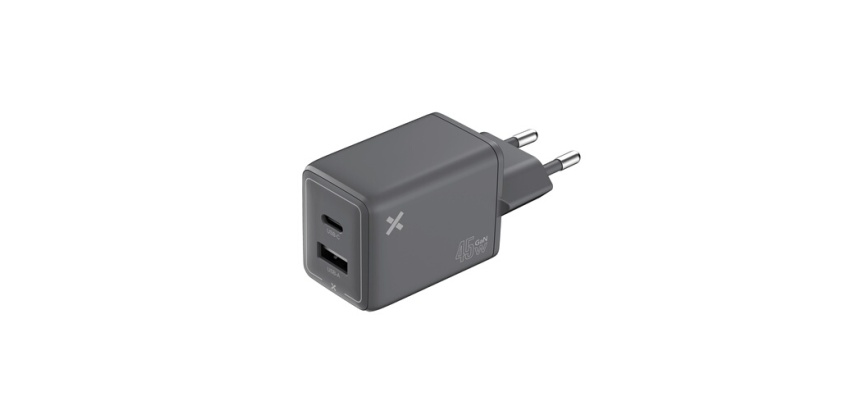 Chargeur pour téléphone mobile Wefix Pro CHARGEUR SECTEUR GaN 45W USB-C & USB-A