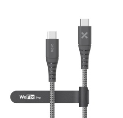 Câble téléphone portable Wefix Pro CABLE RENFORCE USB-C / C 240W USB 3 2 M