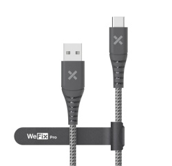 Câble téléphone portable Wefix Pro CABLE RENFORCE USB-A / C USB 3 1 METRE