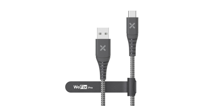 Câble téléphone portable Wefix Pro CABLE RENFORCE USB-A / C USB 3 1 METRE