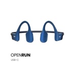 Casque audio Shokz CONDUCTION OSSEUSE OPENRUN USB-C BLEU