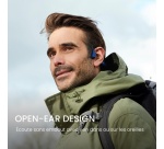 Casque audio Shokz CONDUCTION OSSEUSE OPENRUN USB-C BLEU