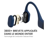 Casque audio Shokz CONDUCTION OSSEUSE OPENRUN USB-C BLEU