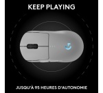 Souris Logitech G PRO 2 LIGHTSPEED pour droitier ou gaucher
