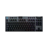 Clavier Logitech SANS FIL ULTRA-PLAT G915 X LIGHTSPEED TKL, GL BLUE CLICKY - PC/MAC - NOIR