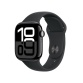 Apple watch Apple Apple Watch Series 10 GPS + Cellular 42mm Boîtier en Aluminium Noir de Jais avec Bracelet Sport Noir - S/M