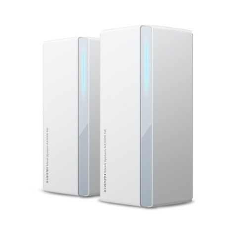 Routeur Xiaomi XIAOMI Routeur Mesh System AX3000 Wifi 6 Pack 2 Blanc