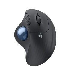 Souris Logitech ERGO M575S trackball sans fil, ergonomique - Graphite