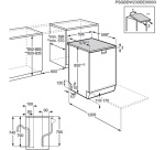 Lave-vaisselle pose libre Aeg FFB75717PW