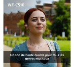 Ecouteurs Sony bluetooth sans fil WF-C510 - Blanc