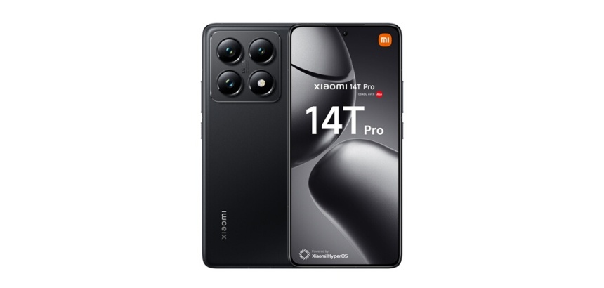 Smartphone Xiaomi 14T Pro 512Go Noir conçu avec Leica