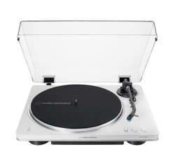 Platine vinyle Audiotechnica AT-LP70XBT Blanc