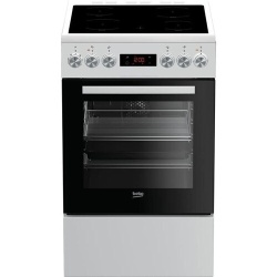 Cuisinière vitrocéramique Beko fse57302gwc