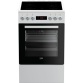 Cuisinière vitrocéramique Beko fse57302gwc