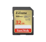 Carte mémoire SD Sandisk Extreme PLUS 32GB SDHC 100MB/s
