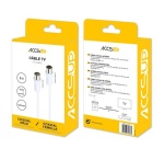 Accessoire TV vidéo Accsup CABLE ANTENNE COAXIAL 2M BLANC