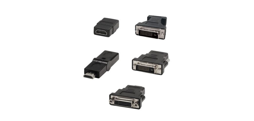 Accessoire TV vidéo Accsup KIT 5 ADAPTATEURS HD NOIR