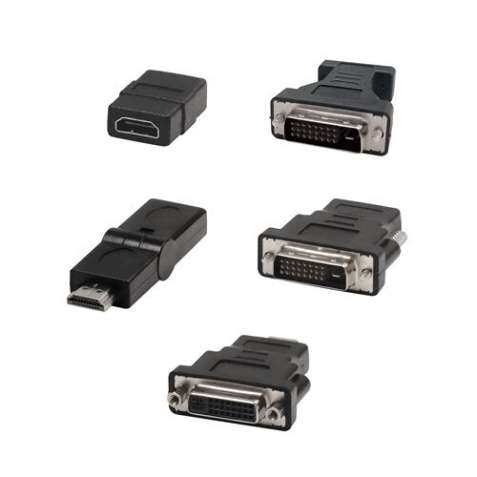 Accessoire TV vidéo Accsup KIT 5 ADAPTATEURS HD NOIR