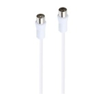 Accessoire TV vidéo Accsup CABLE ANTENNE COAXIAL 10M BLANC