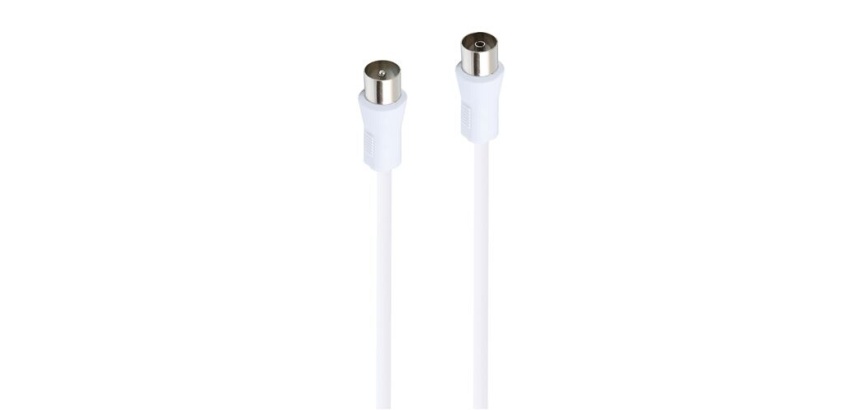 Accessoire TV vidéo Accsup CABLE ANTENNE COAXIAL 10M BLANC