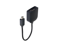 Cables USB Accsup ADAPTATEUR USB-C VERS VGA 20 CM NOIR