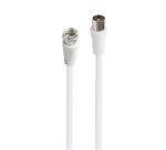 Accessoire TV vidéo Accsup CABLE ANTENNE COAXIAL / SATELLITE 1,5M