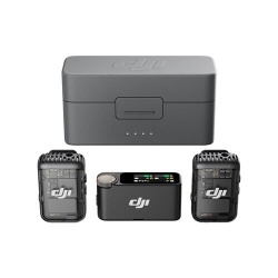 Accessoires pour drone Dji Mic 2 (2 émetteurs + 1 récepteur + boîtier de chargement)