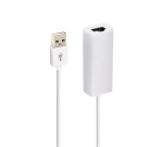 Cables USB Accsup ADAPTATEUR USB 2.0 (MALE) VERS RJ45 (FEMELLE) NOIR