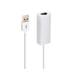 Cables USB Accsup ADAPTATEUR USB 2.0 (MALE) VERS RJ45 (FEMELLE) NOIR