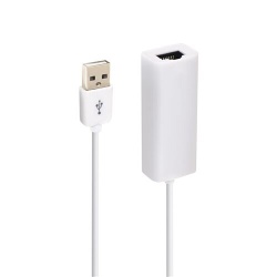 Cables USB Accsup ADAPTATEUR USB 2.0 (MALE) VERS RJ45 (FEMELLE) NOIR
