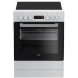 Cuisinière vitrocéramique Beko FSE67300WCS