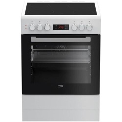 Cuisinière vitrocéramique Beko FSE67300WCS