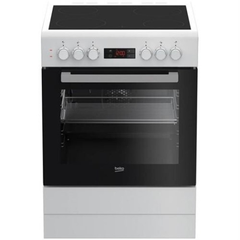 Cuisinière vitrocéramique Beko FSE67300WCS