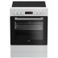 Cuisinière vitrocéramique Beko FSE67300WCS