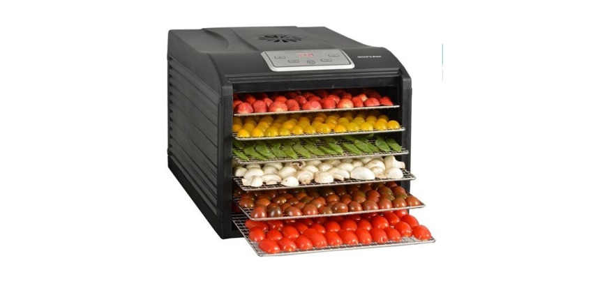 Déshydrateur Kitchen Chef SECCO.6. BLACK
