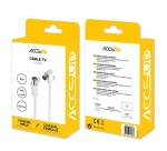 Accessoire TV vidéo Accsup CABLE ANTENNE COAXIAL COUDE 2M BLANC