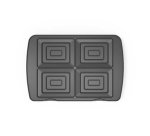 Gaufrier / croque-monsieur Lagrange Gaufrier 4 Gaufres + Croque-monsieur 089004