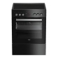 Cuisinière vitrocéramique Beko FSM6730SBCS vapeur