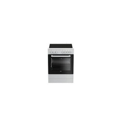 Cuisinière vitrocéramique Beko FSE67100GWS