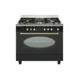 Piano de cuisson Airlux 90CM MIXTE NOIR RUSTIQUE - CC902ETR3